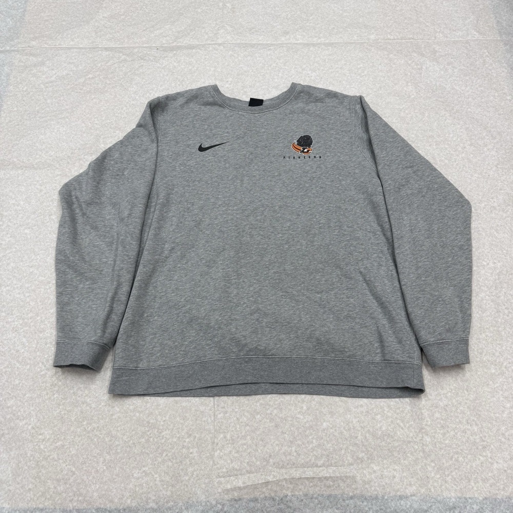 Lewis & Clark Pioneers Sweatshirt Mens Heather Gray Nike XL